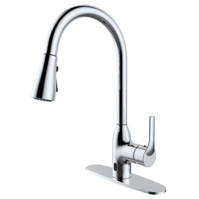 China Step Down Kitchen Smart Faucet UPC Deck Mounted Single Handle for sale