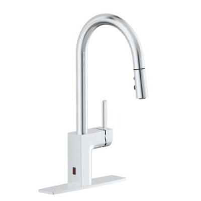 China Single Handle Kitchen Smart Faucet Sink Bar Best Sense Faucets for sale