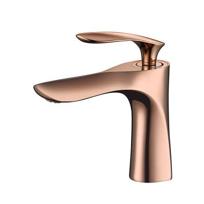 China Thermostatic Copper Basin Taps Hot And Cold  Sanitary Bathroom Basin Taps for sale