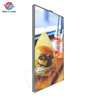 China Double Sided FCC Certified 350 Nits LCD Advertising Equipment For Restaurants for sale