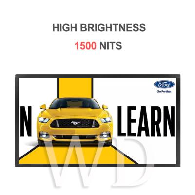 China 1920x1080 1500 Nits High Brightness LCD Display , LCD Advertising Equipment for sale
