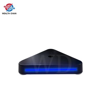 China USB Interface LED Strip 50mm Digital Signage Stand , Desktop Base for sale