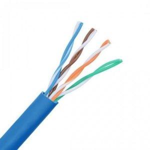 China Polyethylene Shielded Cat5e Cable 4 Pairs Of Twisted Wires for sale