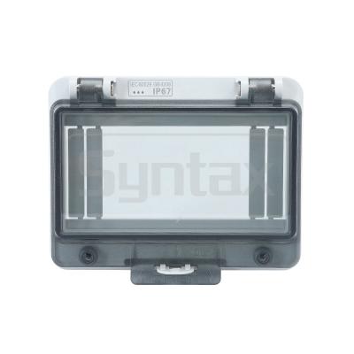 China Syntax AW6 Watertight Hinged Windows 6 Modules With Lockable Protective Cover 124*101*28mm for sale