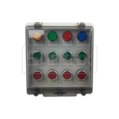 China Syntax AW400B IP67 Waterproof Hinged Window For For Push Buttons With Screws 200*215*45mm for sale