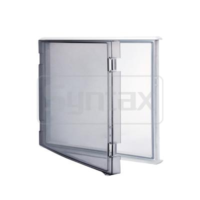 China Syntax AW3340 Plastic IP67 Waterproof Horizontal Hinged Window For Switches 330*400*30mm for sale