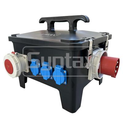 China Sintax MP24 Caja de distribución portátil de tercera fase 63A Para la iluminación del escenario en venta
