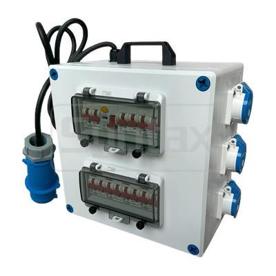 China Syntax UT1 Ultra Thick Combination Distribution Box 32A Single Phase With Combinable System up to 250A à venda