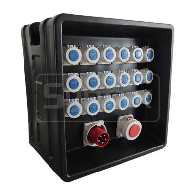 China Syntax MD3 200A HDPE Power Distribution Units IP67 Industrial Socket Box 630x430x680mm for sale