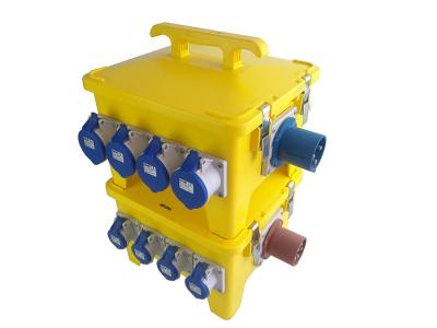 China 24 Poles Portable Distribution Box , Simplified Handling Spider Electrical Box for sale
