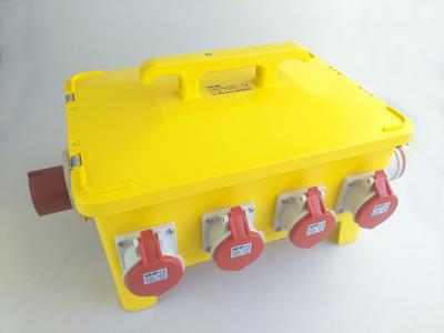 중국 방수 단계 전원 분배 상자, RCD 보호 거미 힘 상자 판매용
