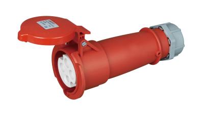 中国 32A 3段階の赤いカバーDIN VDE 0623の承認の産業ソケットのコネクター 販売のため
