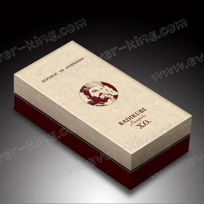 Chine emballage de vin de boîte de 0.25mm, caisses d'emballage de fer-blanc pour des verres à boire à vendre