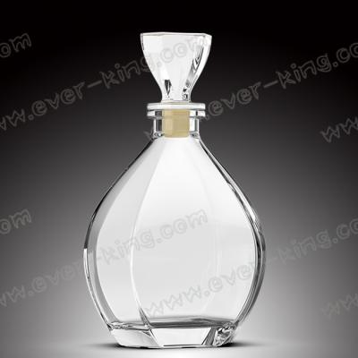 China SGS Cork Cap Empty 750ML Tequila Glass Bottle for sale