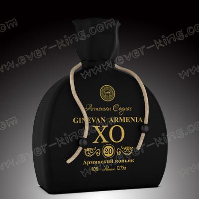 Chine Sacs de cadeau de vin de tissu de coton de cordon d'impression d'écran de GV à vendre