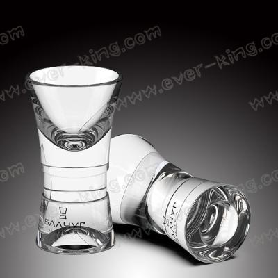 China vidros feitos sob encomenda de 50ml Logo Vodka Cup Blanks Shot à venda