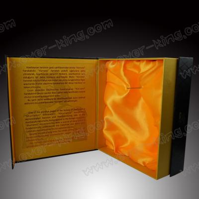 China La caja de regalo magnética de la cartulina del nuevo coñac de lujo del diseño XO modificó para requisitos particulares en venta