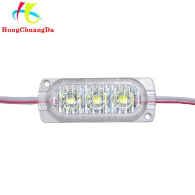 China 0.6W LED Lights Modules 240LM 60*23mm IP67 Waterproof For Truck Side Warning Light for sale