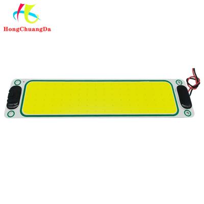 China 108 Beads Cob Truck Compartment Indoor Lamp Board 12V Car Reading Lamp Ultra Thin for sale