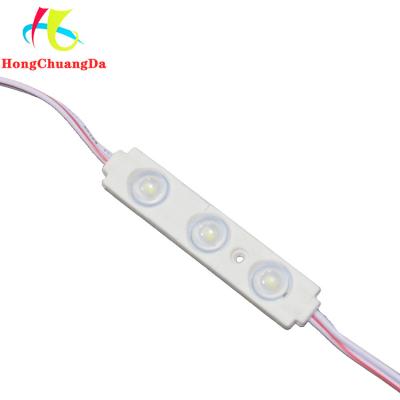 China 1.2W Outdoor LED Strip Module 2835 3 LEDs Advertising Lighting Letter for sale