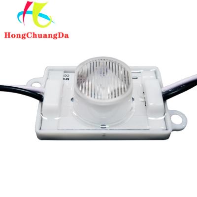 China Epoxy 1.5W 220V LED Lamp Module 45*30mm Side View High Luminous Efficiency for sale
