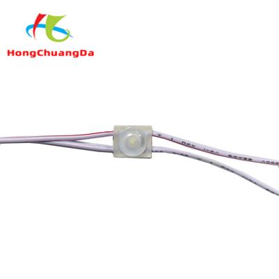 China módulo do diodo emissor de luz do módulo 0.5W da injeção do diodo emissor de luz de 12V 1D mini para o sinal de propaganda à venda