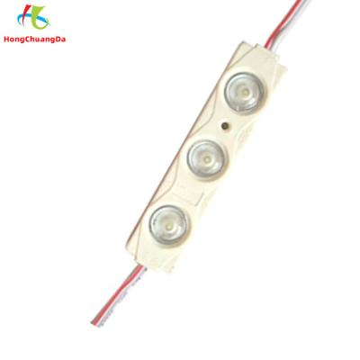 China CE RoHS 1.5W LED Module IP65 Waterproof WW CW RGB 170 Degree Viewing Angle for sale