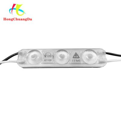 中国 AC110V LEDの注入モジュール2Wの注入2835は3つのライト レンズ経路識別文字のためのモジュールを導いた 販売のため