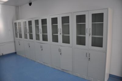 China Thick 1.0mm Laboratory Storage Cabinet Metal For Medicine for sale