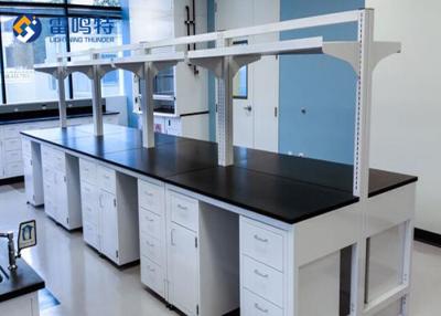 China Customized Height 750mm Chemical Laboratory Furniture Work Benches for sale