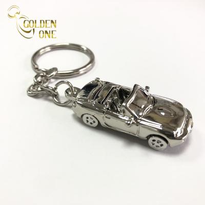 China Convertible Car Model Keychain , Custom Vintage 3D Car Keychain for sale