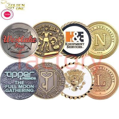 China 4 Color Personalized Challenge Coin , Phoenix Custom Metal Coins Gold Copper for sale