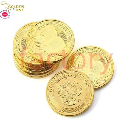 China Commemorative Metal Challenge Coins Complete 3D Casting Printing For Business for sale