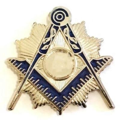 China Enamel Metal Lapel Pins Symbols Classical Freemason Brooch Gifts Masonic Badges for sale