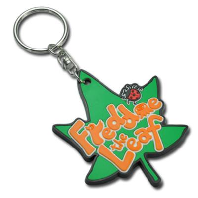 China Soft PVC Key Chain Ring Personalized Custom Logo For Promotion Gift for sale
