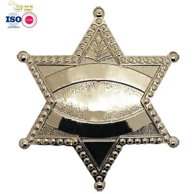 China Estrella suave de la aleación de Pin Badge Shiny Metal Zinc de la solapa del esmalte para la broche en venta