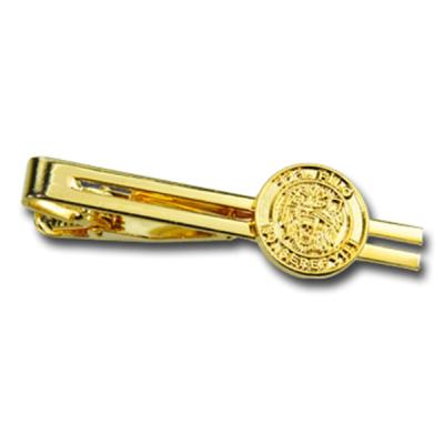 China Men Custom Tie Clips , Metal Tie Clip  Gold Plated Blank Cufflinks For Business Gifts for sale