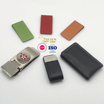 Chine Wholesale Masones Club Gold Plating Anti Brass Credit Card Holder Wallet Metal Money Clip For Mens à vendre