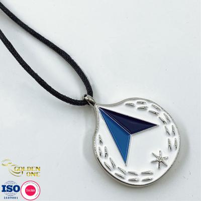 China American best-selling sterling silver 925 Silver shiny gold plating custom stainless steel glitter metal necklace for jewelry for sale