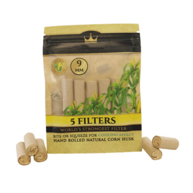 Natural pre-rolled huky starch cigar tips original rolling smoking filter tips 