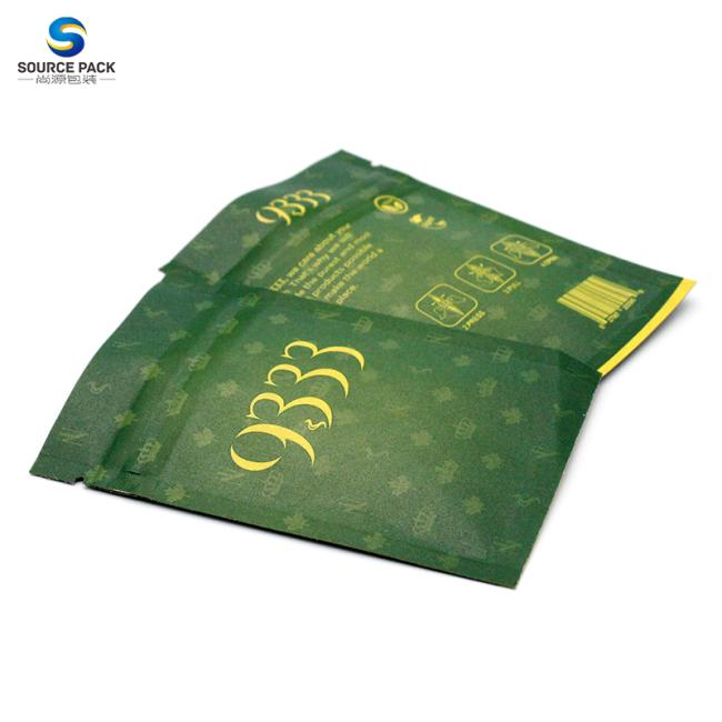 Child Resistant Mylar Weed Packaging - 3.5g Ziplock Bags,Moisture Proof,Reusable 