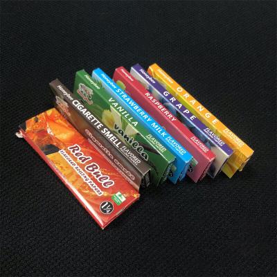 China Flavor Smoking Rolling Paper Cigarette Joint Pre Roll Blunt Wrap 1-1/4 Size for sale