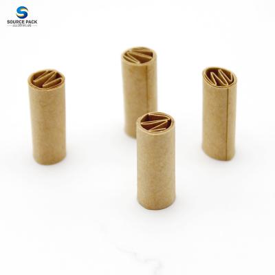 China Brown Paper Cigarette Filter Rolling Tips Smoking Paper Preroll Tip Custom Shaped for sale
