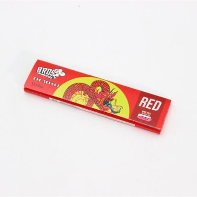 China Colorful Printing Flavored Smoking Rolling Paper 1 1/4 Size 50 Papers Per Pack for sale