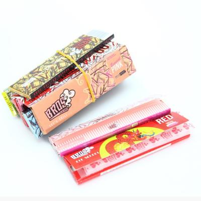 China RAW Organic King Size Slim Rolling Paper 32 Leaves / Pack 110mm Length for sale