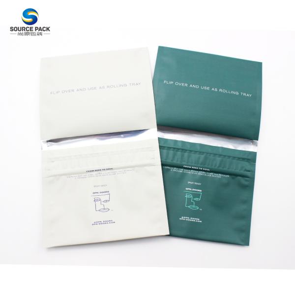 Quality 15g 20g 25g Customized Ziplock Plastic Cigarette Tobacco Bags for sale