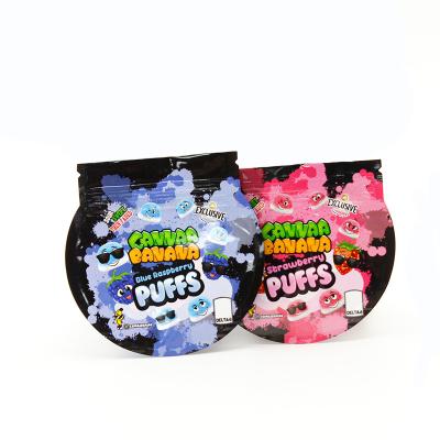 Quality Special Shape Weed Smell Proof Bags Gummy Sweets Child Resistant Zipper for sale