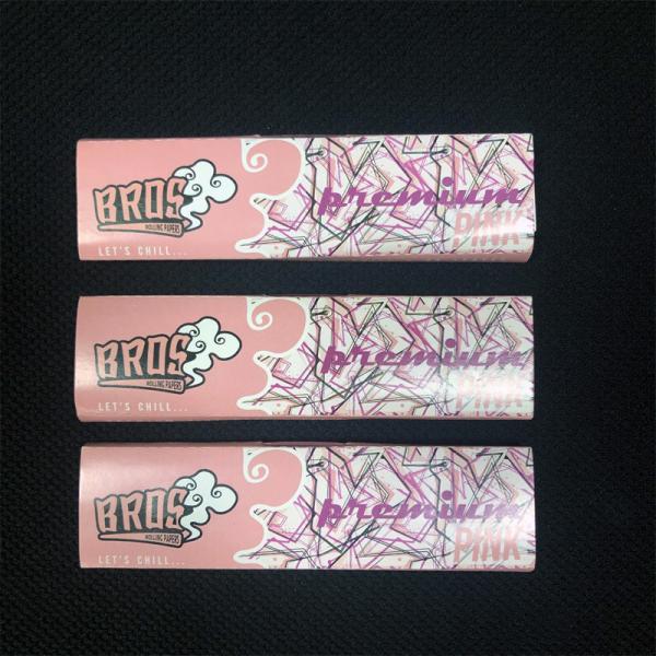 Quality Custom Smoking Rolling Paper Cigarette Natural Arabic Gum Smoking Paper for sale