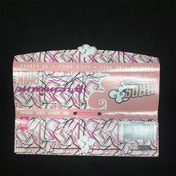 Quality Custom Smoking Rolling Paper Cigarette Natural Arabic Gum Smoking Paper for sale