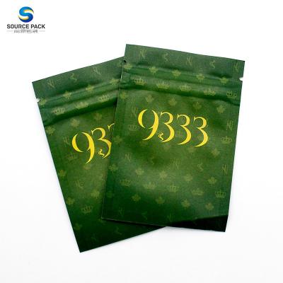 China Child Resistant Mylar Weed Packaging 3.5g Ziplock Bags Moisture Proof for sale
